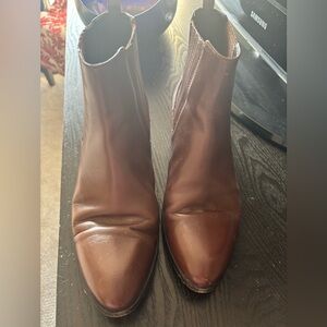 J Crew brown Chelsea boots. Size 9.